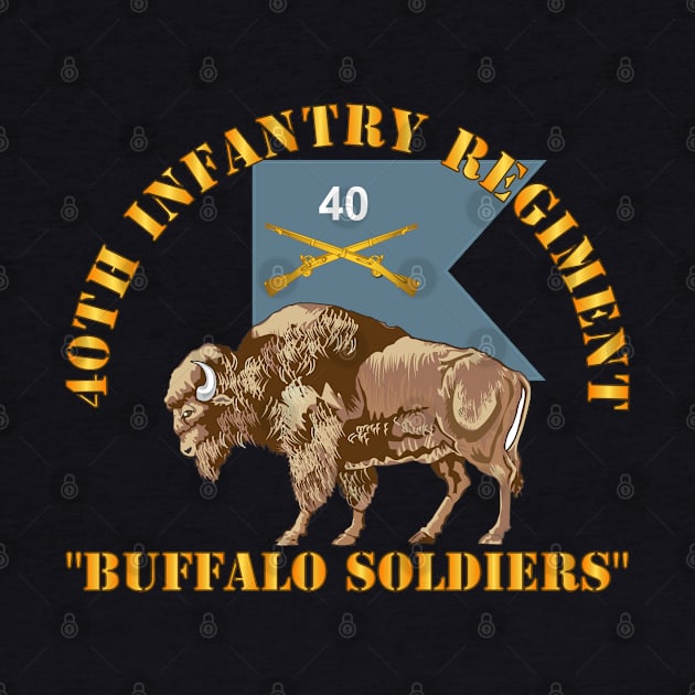 40th Infantry Regiment - Buffalo Soldiers w 40th Inf Guidon X 300 by twix123844